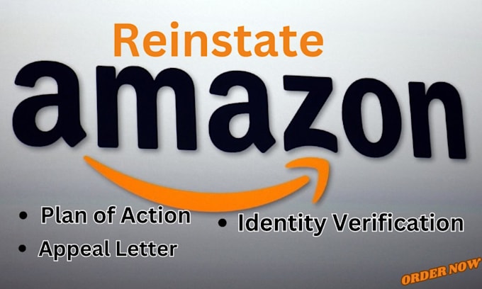 Gig Preview - Do amazon reinstatement appeal letter section 3 amazon account reactivation