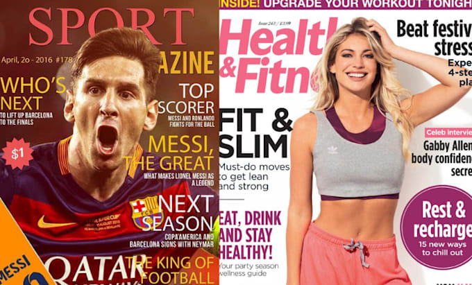 Bestseller - publish your article or interview to health and fitness magazine, sport magazine