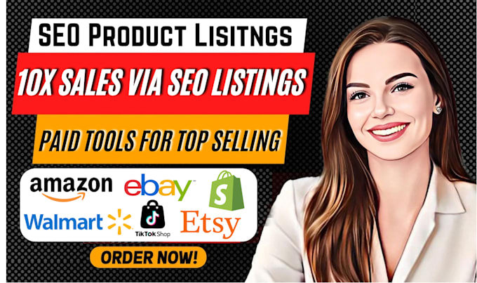 Gig Preview - Listing products on ebay, shopify, etsy, and amazon using bulk product listing