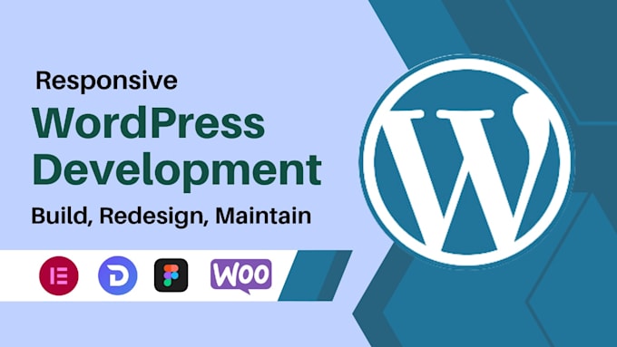 Gig Preview - Design and develop a responsive wordpress website using elementor pro