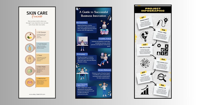 Gig Preview - Design an engaging infographic within 24 hours