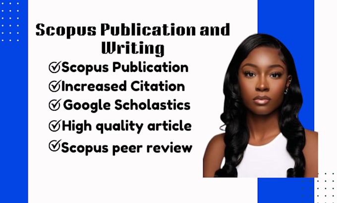 Gig Preview - Public and index research articles in scopus and google scholar