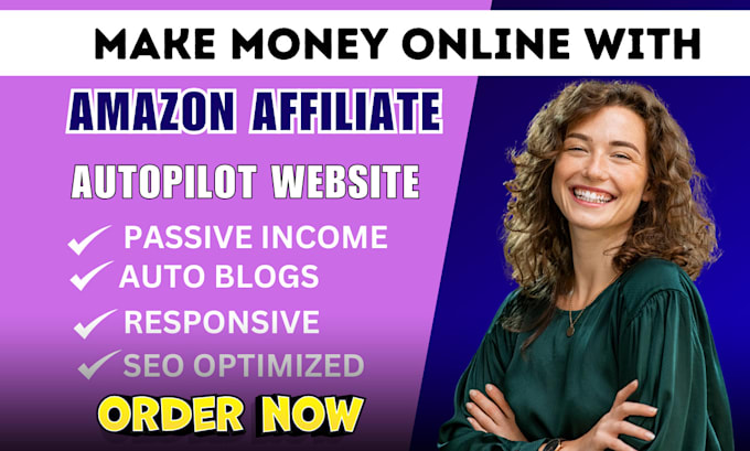 Gig Preview - Create autopilot amazon affiliate website with autoblog