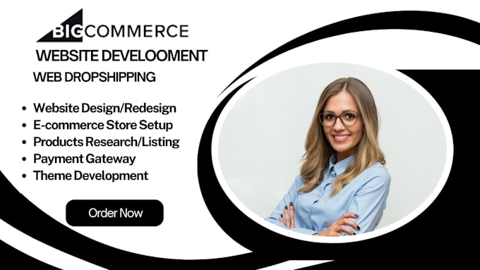 Gig Preview - Setup ecommerce store, dropshipping store design bigcommerce website ecwid store