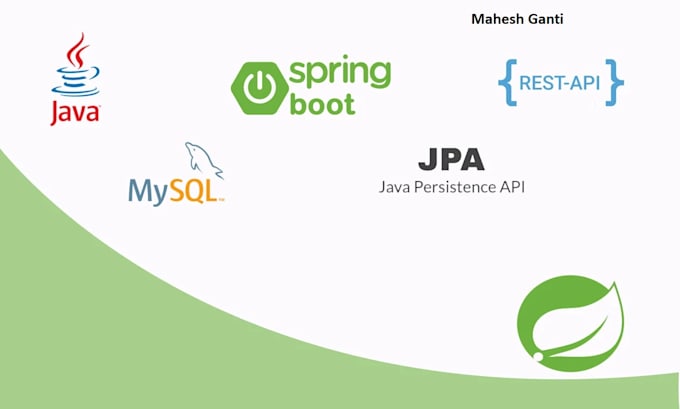 Gig Preview - Create rest API, website in java, spring boot as full stack developer