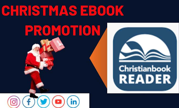 Gig Preview - Viral christmas book promotion ebook marketing amazon book