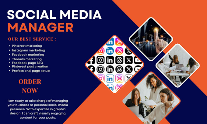 Gig Preview - Be your strategic digital marketer and expert social media manager