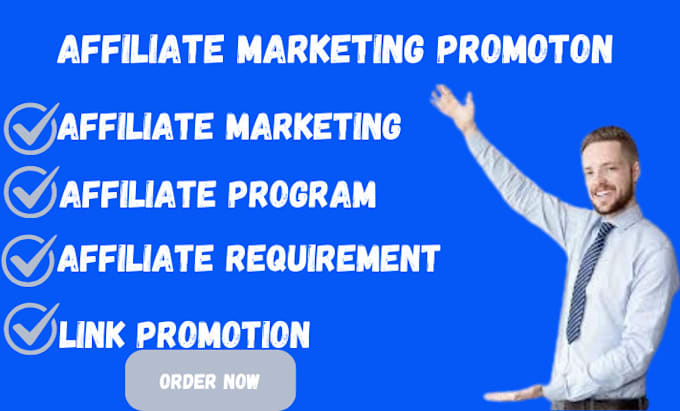 Gig Preview - Promote and recruit for your affiliate links to boost your marketing