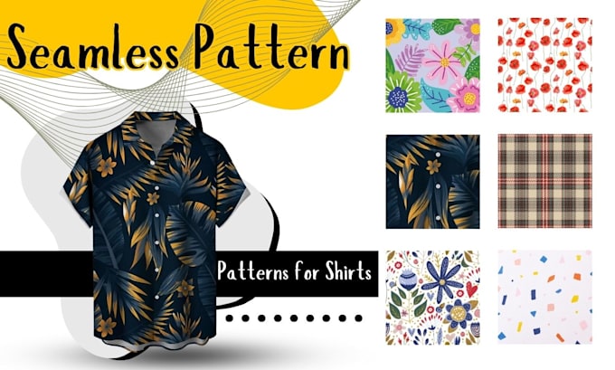 Gig Preview - Design stunning seamless patterns for any project