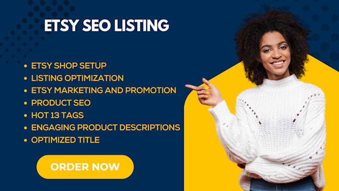 Bestseller - create etsy listing with SEO title, tags and description and boost sales