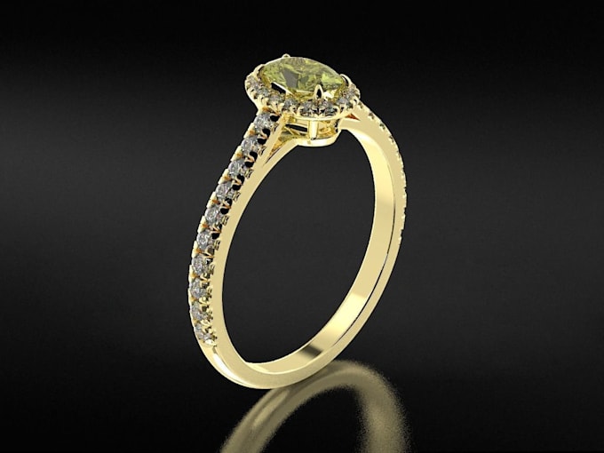 Gig Preview - Do realistic 3d jewelry animation, 3d jewelry design, jewelry rendering