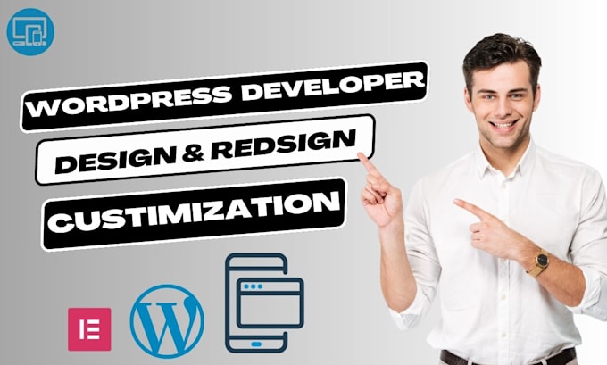 Gig Preview - Specialize in designing and redesigning modern, responsive wordpress websites