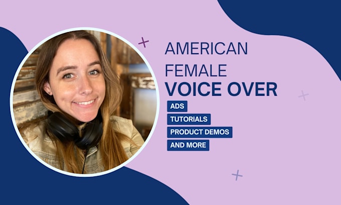 Bestseller - record a pro american female voiceover for your script