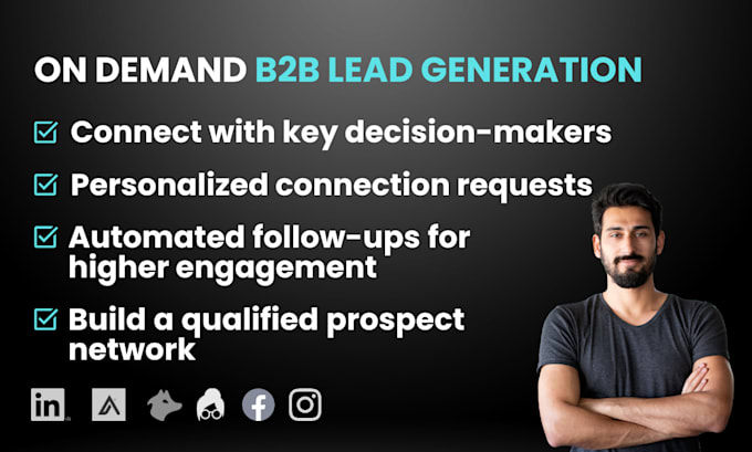 Gig Preview - Automate linkedin cold outreach for lead generation