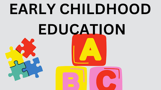 Gig Preview - Write about early childhood, special education and lesson plan content