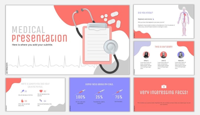 Gig Preview - Create medical related powerpoint presentations or slides