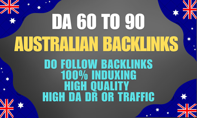 Gig Preview - Publish contextual au backlinks australian guest post link insertion