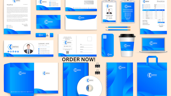 Gig Preview - Design corporate brand identity brand guidelines for your business style