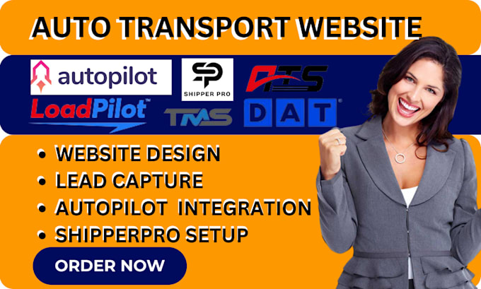 Gig Preview - Setup loadpilot shipperpro autopilot tms ats autoparts website autoparts leads