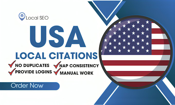 Gig Preview - Do top usa local citations to boost local seo