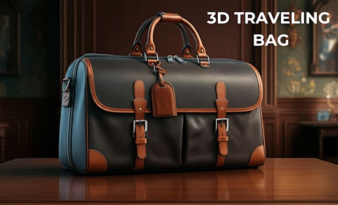 Bestseller - 3d model, 3d bag design, traveling bag, backbag pack fashion bag lunch bag