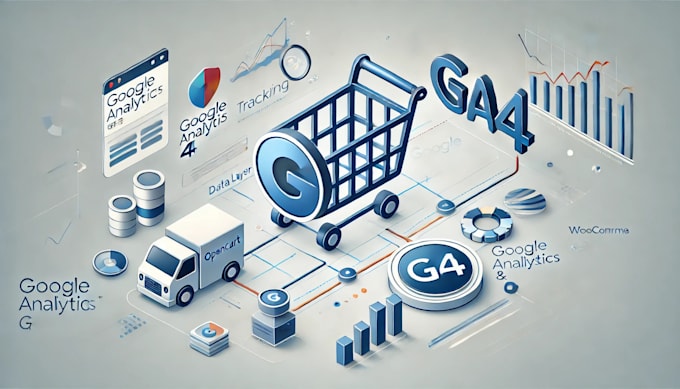 Gig Preview - Install ga4 ecommerce tracking data layer for opencart 3 and woocommerce