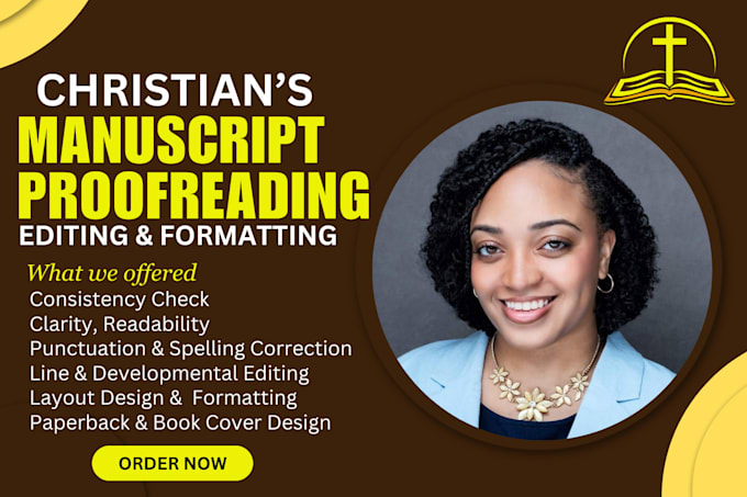 Bestseller - proofread, edit, review and format christian books, articles and content blogs