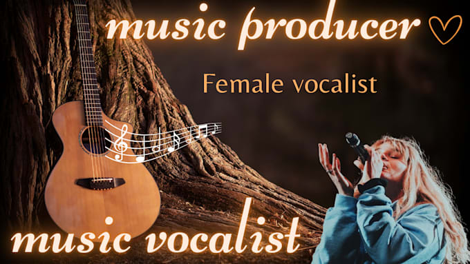 Gig Preview - Be your female vocalist, music producer, music composer