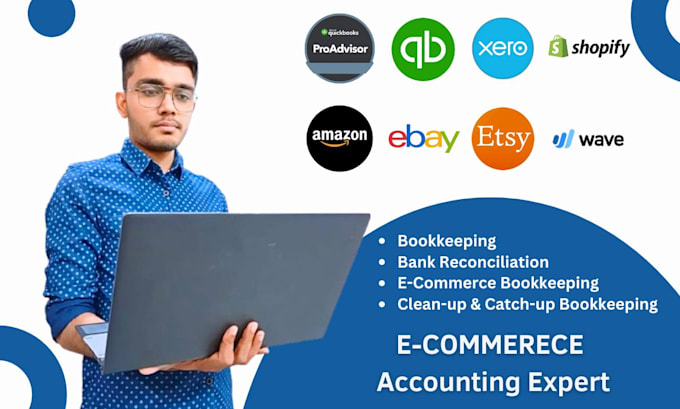 Bestseller - do ecommerce shopify amazon etsy accounting bookkeeping in xero quickbooks wave