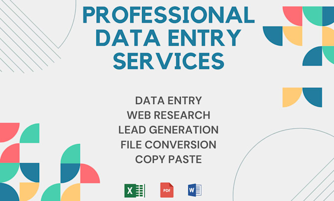 Bestseller - provide accurate and fast data entry services