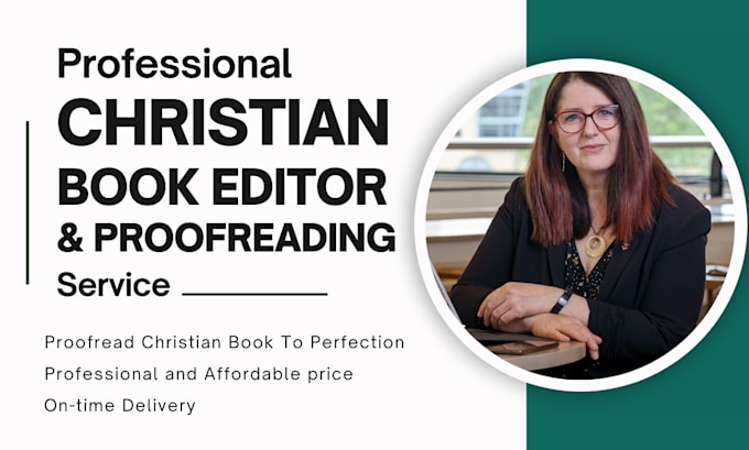 Gig Preview - Be your christian book editor and proofreader