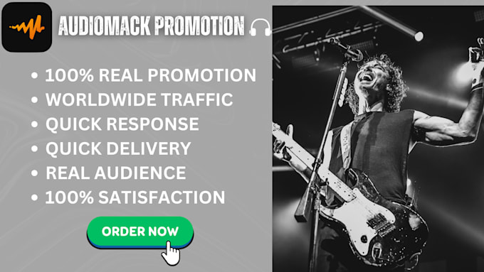 Gig Preview - Do an effective audiomack music promotion, link promotion to gain more audience