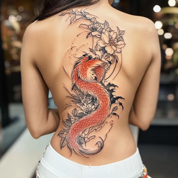 Bestseller - desing a unique tattoo in japanese style