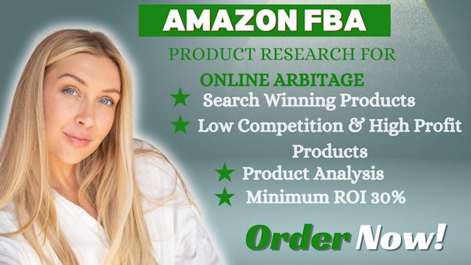 Gig Preview - Do amazon product research dropshipping product research