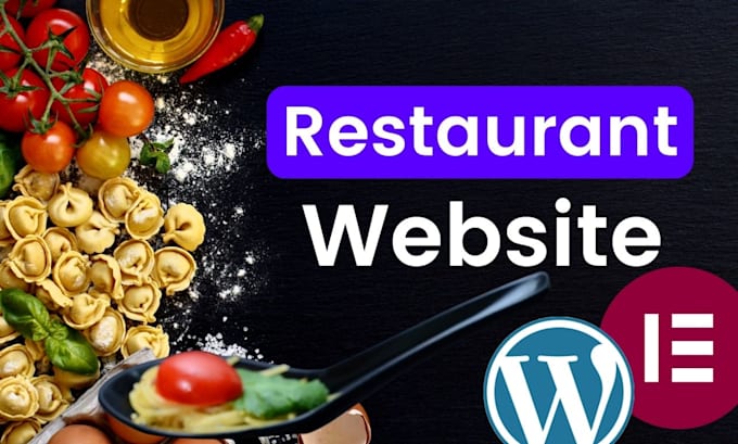 Gig Preview - Create a unique restaurant website with online ordering system