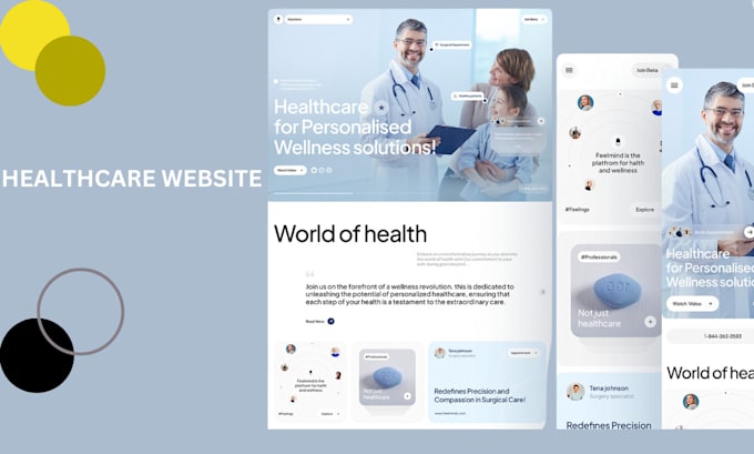 Bestseller - healthcare staffing agency website, medicare website home care website