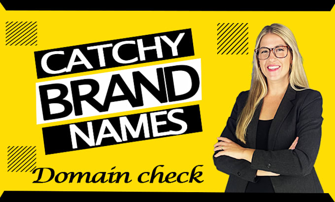 Gig Preview - Craft your catchy brand name, business name, slogan, logo and website