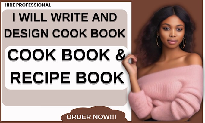 Gig Preview - Write amazing food recipes for recipe book and cookbook or cookbook design food