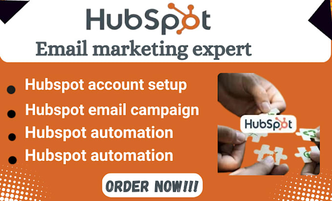 Bestseller - create email marketing automation and email campaign with hubspot