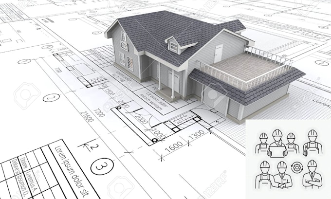 Gig Preview - Do full set architectural and construction drawings in autocad for city permit