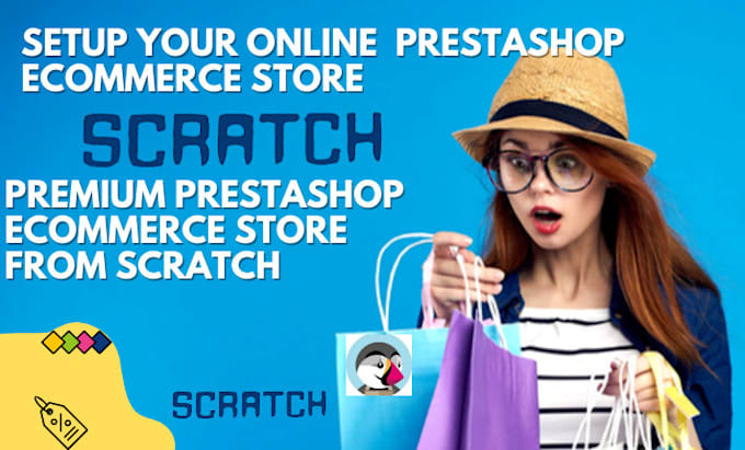 Gig Preview - Setup premium prestashop ecommerce store from scratch