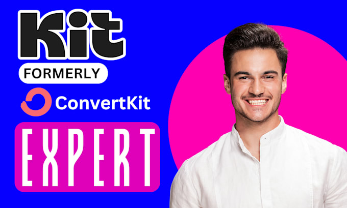 Bestseller - setup convertkit kit landing page kit automation template kit newsletter design