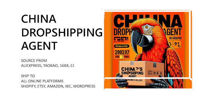 Gig Preview - Be dropshipping agent, china sourcing aliexpress, cj, 1688 taobao to shopify etc