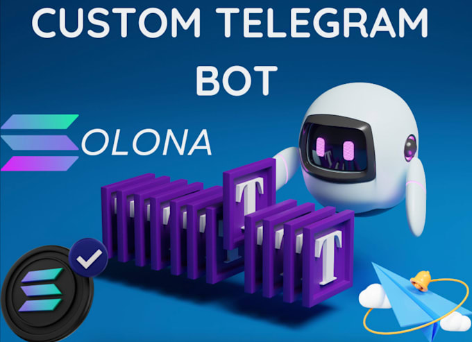 Gig Preview - Create solana crypto bot, ai crypto bot, telegram crypto bot