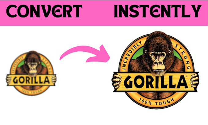 Gig Preview - Modify and edit logo into vector illustrations using adobe illustrator