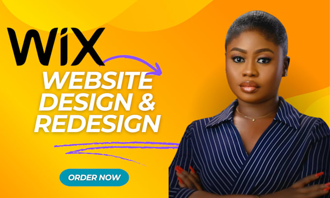 Gig Preview - Build wix website design wix design wix website redesign wix studio wix redesign