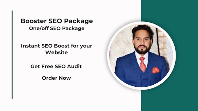 Gig Preview - Do one off booster SEO service