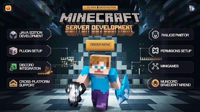 Gig Preview - Develop your minecraft server