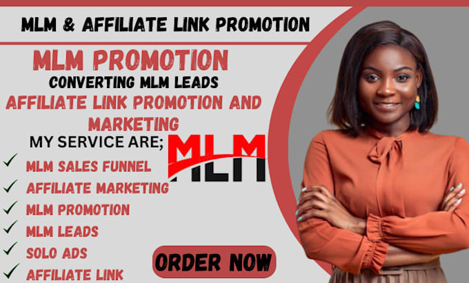 Gig Preview - Superfast MLM promotion, MLM leads, MLM traffic, solo ads, affiliate