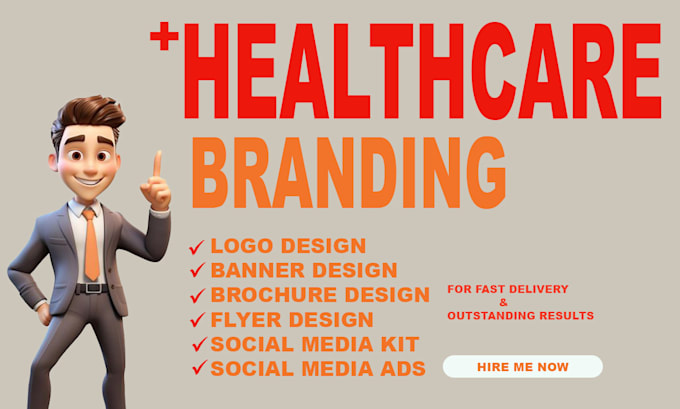 Gig Preview - Design health care service logo, flyer, brochure, business card, banners